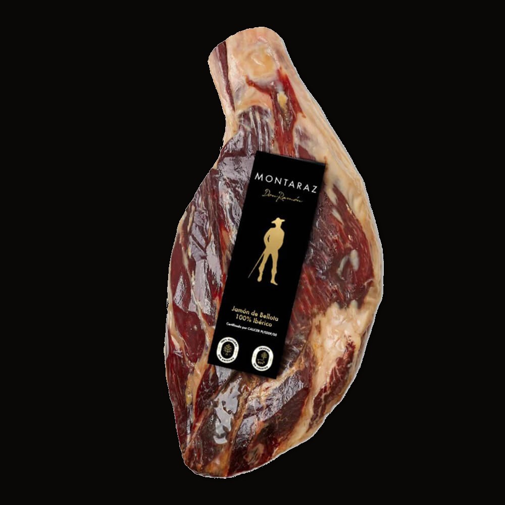 Corte de coppa ibérica Montaraz con infiltración de grasa natural